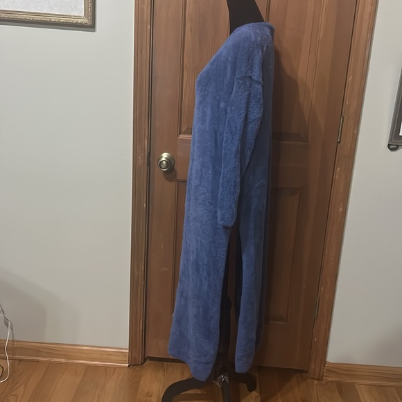 Free People Girls night in Maxi pullover in blue size small - Picture 2 of 6